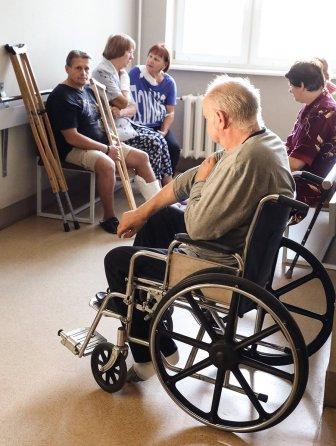 Перелом ноги у пожилого человека лечение